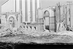 [Remains of First Methodist Church in Beaumont]