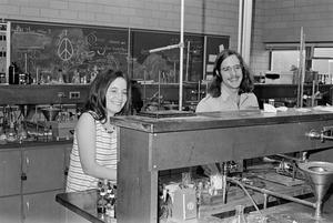 [Unidentified Lamar Students in a Lab]