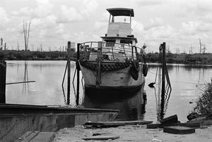 [Boat Approaching Dry Dock #1]