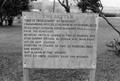 Primary view of [Sign Commemorating Civil War Battle]