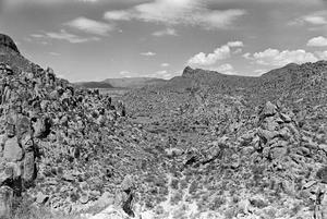 Primary view of object titled '[Photograph of Grapevine Hills in Big Bend National Park]'.