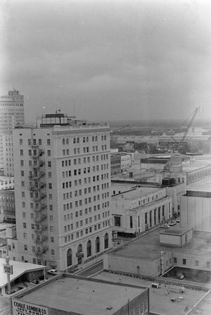 [Photograph of the Orleans Building in Downtown Beaumont]