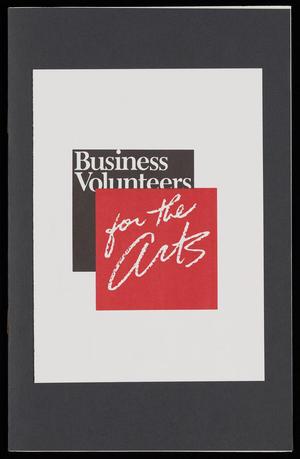 [Pamphlet: Business Volunteers for the Arts Eighth Annual Meeting]