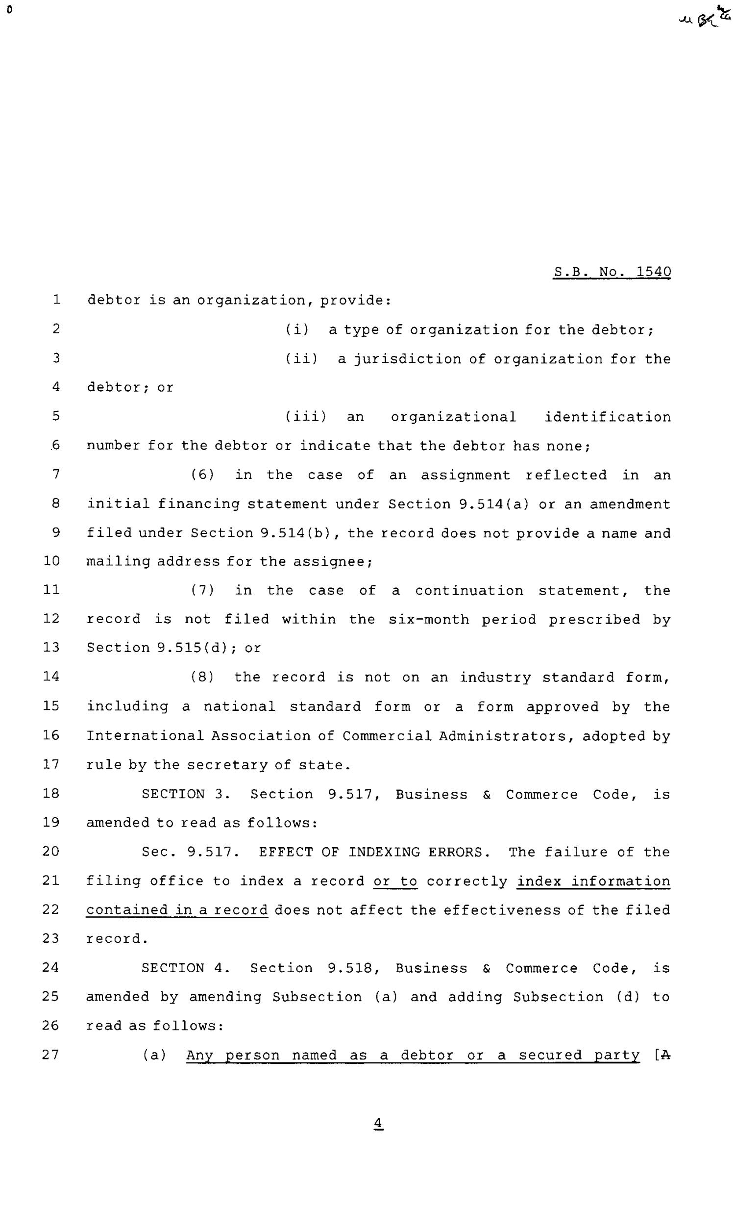 80th Texas Legislature, Regular Session, Senate Bill 1540, Chapter 565
                                                
                                                    [Sequence #]: 4 of 7
                                                