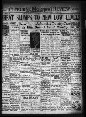Cleburne Morning Review (Cleburne, Tex.), Vol. [25], No. 125, Ed. 1 Tuesday, February 25, 1930