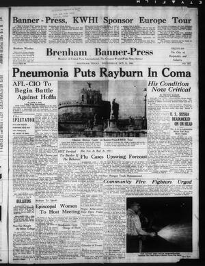 Brenham Banner-Press (Brenham, Tex.), Vol. 96, No. 201, Ed. 1 Wednesday, October 11, 1961