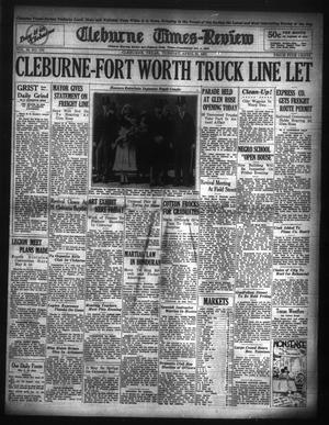 Primary view of object titled 'Cleburne Times-Review (Cleburne, Tex.), Vol. 26, No. 172, Ed. 1 Tuesday, April 21, 1931'.