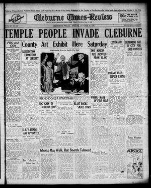Cleburne Times-Review (Cleburne, Tex.), Vol. 27, No. 23, Ed. 1 Friday, October 30, 1931