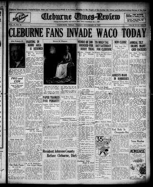 Cleburne Times-Review (Cleburne, Tex.), Vol. 27, No. 35, Ed. 1 Friday, November 13, 1931