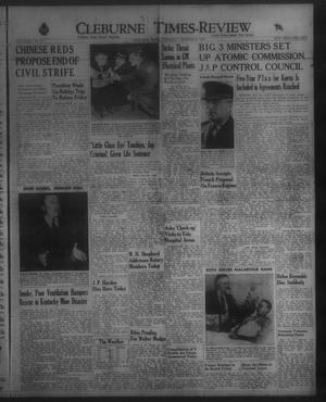 Cleburne Times-Review (Cleburne, Tex.), Vol. 41, No. 37, Ed. 1 Thursday, December 27, 1945
