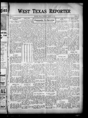 West Texas Reporter (Graham, Tex.), Vol. 2, No. 26, Ed. 1 Thursday, March 19, 1914