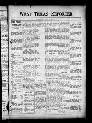 West Texas Reporter (Graham, Tex.), Vol. 2, No. 39, Ed. 1 Thursday, June 18, 1914