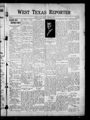 West Texas Reporter (Graham, Tex.), Vol. 3, No. 5, Ed. 1 Friday, October 23, 1914