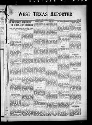 West Texas Reporter (Graham, Tex.), Vol. 3, No. 40, Ed. 1 Friday, July 2, 1915