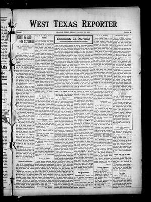West Texas Reporter (Graham, Tex.), Vol. 3, No. 46, Ed. 1 Friday, August 13, 1915
