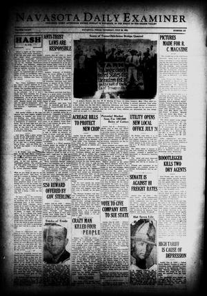 Navasota Daily Examiner (Navasota, Tex.), Vol. 34, No. 139, Ed. 1 Thursday, July 23, 1931