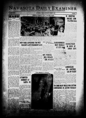 Navasota Daily Examiner (Navasota, Tex.), Vol. 34, No. 147, Ed. 1 Saturday, August 1, 1931