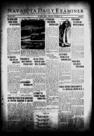 Navasota Daily Examiner (Navasota, Tex.), Vol. 34, No. 179, Ed. 1 Wednesday, September 9, 1931
