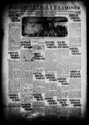 Navasota Daily Examiner (Navasota, Tex.), Vol. 34, No. 223, Ed. 1 Friday, October 30, 1931
