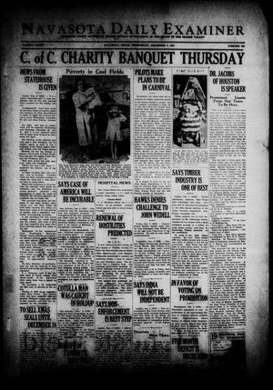 Navasota Daily Examiner (Navasota, Tex.), Vol. 34, No. 250, Ed. 1 Wednesday, December 2, 1931