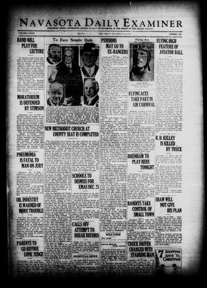 Navasota Daily Examiner (Navasota, Tex.), Vol. 34, No. 262, Ed. 1 Wednesday, December 16, 1931