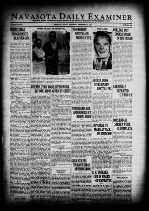 Navasota Daily Examiner (Navasota, Tex.), Vol. 34, No. 265, Ed. 1 Saturday, December 19, 1931