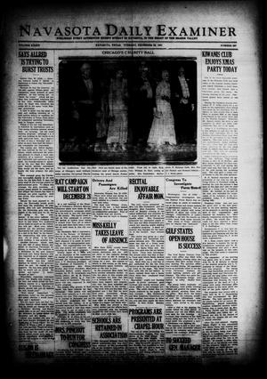 Navasota Daily Examiner (Navasota, Tex.), Vol. 34, No. 267, Ed. 1 Tuesday, December 22, 1931