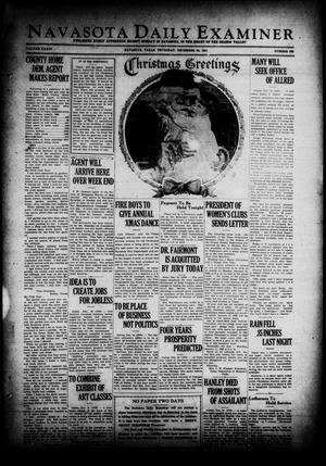Navasota Daily Examiner (Navasota, Tex.), Vol. 34, No. 269, Ed. 1 Thursday, December 24, 1931