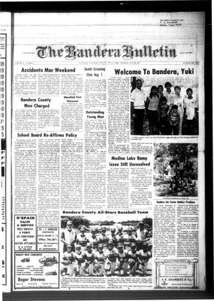 The Bandera Bulletin (Bandera, Tex.), Vol. 35, No. 3, Ed. 1 Thursday, July 26, 1979