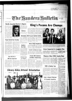 The Bandera Bulletin (Bandera, Tex.), Vol. 35, No. 23, Ed. 1 Thursday, December 13, 1979