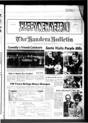 The Bandera Bulletin (Bandera, Tex.), Vol. 35, No. 25, Ed. 1 Thursday, December 27, 1979