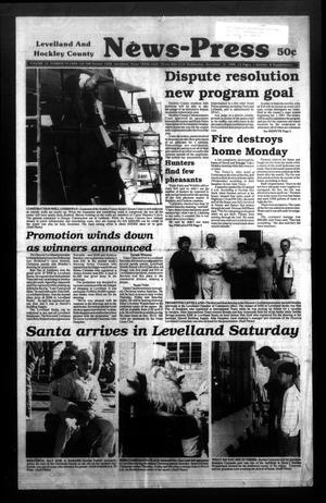 Primary view of object titled 'Levelland and Hockley County News-Press (Levelland, Tex.), Vol. 12, No. 73, Ed. 1 Wednesday, December 12, 1990'.