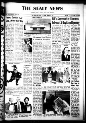 Primary view of object titled 'The Sealy News (Sealy, Tex.), Vol. 84, No. 38, Ed. 1 Thursday, December 14, 1972'.