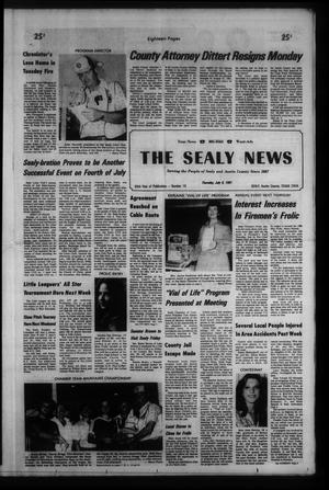 Primary view of object titled 'The Sealy News (Sealy, Tex.), Vol. 94, No. 16, Ed. 1 Thursday, July 9, 1981'.