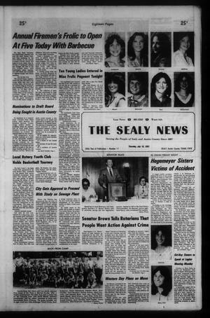 The Sealy News (Sealy, Tex.), Vol. 94, No. 17, Ed. 1 Thursday, July 16, 1981