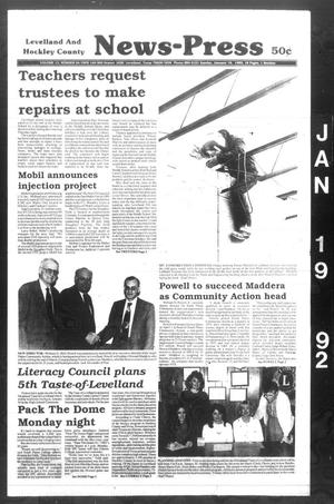 Levelland and Hockley County News-Press (Levelland, Tex.), Vol. 13, No. 84, Ed. 1 Sunday, January 19, 1992