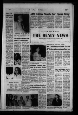 Primary view of object titled 'The Sealy News (Sealy, Tex.), Vol. 94, No. 29, Ed. 1 Thursday, October 8, 1981'.