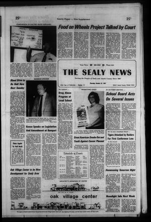 Primary view of object titled 'The Sealy News (Sealy, Tex.), Vol. 94, No. 31, Ed. 1 Thursday, October 22, 1981'.
