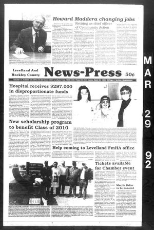 Levelland and Hockley County News-Press (Levelland, Tex.), Vol. 13, No. 104, Ed. 1 Sunday, March 29, 1992