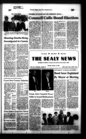 The Sealy News (Sealy, Tex.), Vol. 99, No. 45, Ed. 1 Thursday, January 15, 1987