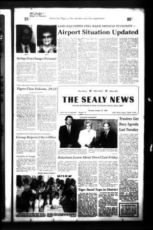 Primary view of object titled 'The Sealy News (Sealy, Tex.), Vol. 100, No. 32, Ed. 1 Thursday, October 22, 1987'.