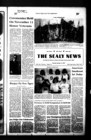 The Sealy News (Sealy, Tex.), Vol. 100, No. 36, Ed. 1 Thursday, November 19, 1987