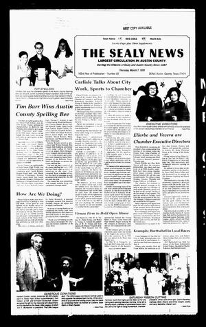 The Sealy News (Sealy, Tex.), Vol. 103, No. 52, Ed. 1 Thursday, March 7, 1991