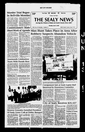 The Sealy News (Sealy, Tex.), Vol. 104, No. 14, Ed. 1 Thursday, June 13, 1991