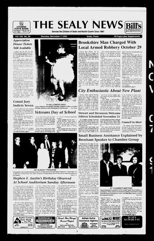 The Sealy News (Sealy, Tex.), Vol. 104, No. 35, Ed. 1 Thursday, November 7, 1991