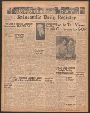 Gainesville Daily Register and Messenger (Gainesville, Tex.), Vol. 62, No. 237, Ed. 1 Friday, May 30, 1952