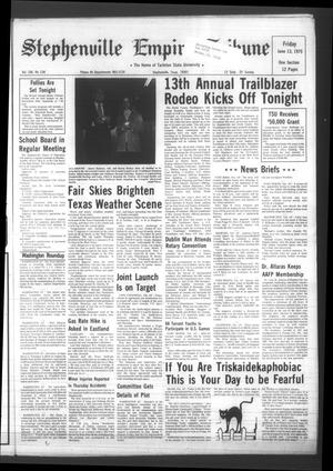 Stephenville Empire-Tribune (Stephenville, Tex.), Vol. 106, No. 134, Ed. 1 Friday, June 13, 1975