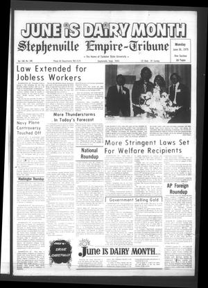 Stephenville Empire-Tribune (Stephenville, Tex.), Vol. 106, No. 148, Ed. 1 Monday, June 30, 1975