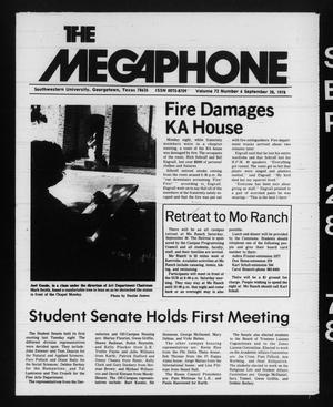 The Megaphone (Georgetown, Tex.), Vol. 72, No. 6, Ed. 1 Thursday, September 28, 1978