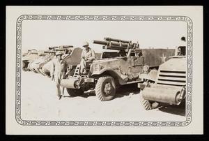 [Soldiers Posing with Armored Vehicles]